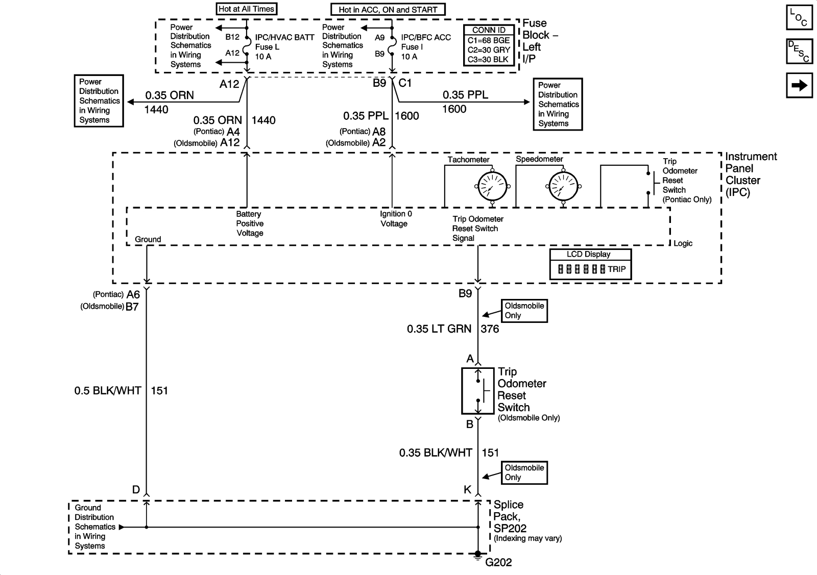 Pontiac Grand AM 2003 wiring diagrams